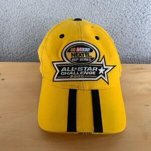 Nascar Nextel Cup Hat Yellow All Star‎ Challenge 2005 Adjustable Magic Headwear